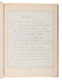 LONGFELLOW, Henry Wadsworth (1807-1882). Autograph poetic manuscript signed ("Henry W. Longfellow"), a fair copy of "The Poets", [Cambridge], 13 March 1876.