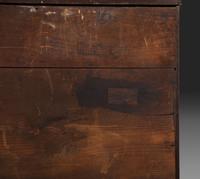 A Federal Inlaid and Figured Cherrywood Cabinet