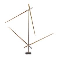George Rickey (American, 1907-2002) — Divided Square Oblique II Bronze , 1993