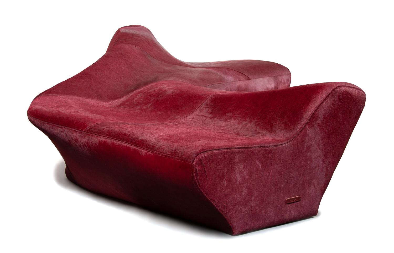 Zaha Hadid, (Iraqi/British, 1950-2016), Moraine Sofa, 2000 from the Z-Scape Series, manufactured by Sawaya & Moroni, Italy