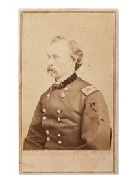 [CUSTER, George Armstrong (1839-1876)]. CDV portrait of Custer as brigadier general. New York: E. & H.T. Anthony, ca 1864.