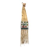 Plateau Beaded Hide Tobacco Bag
