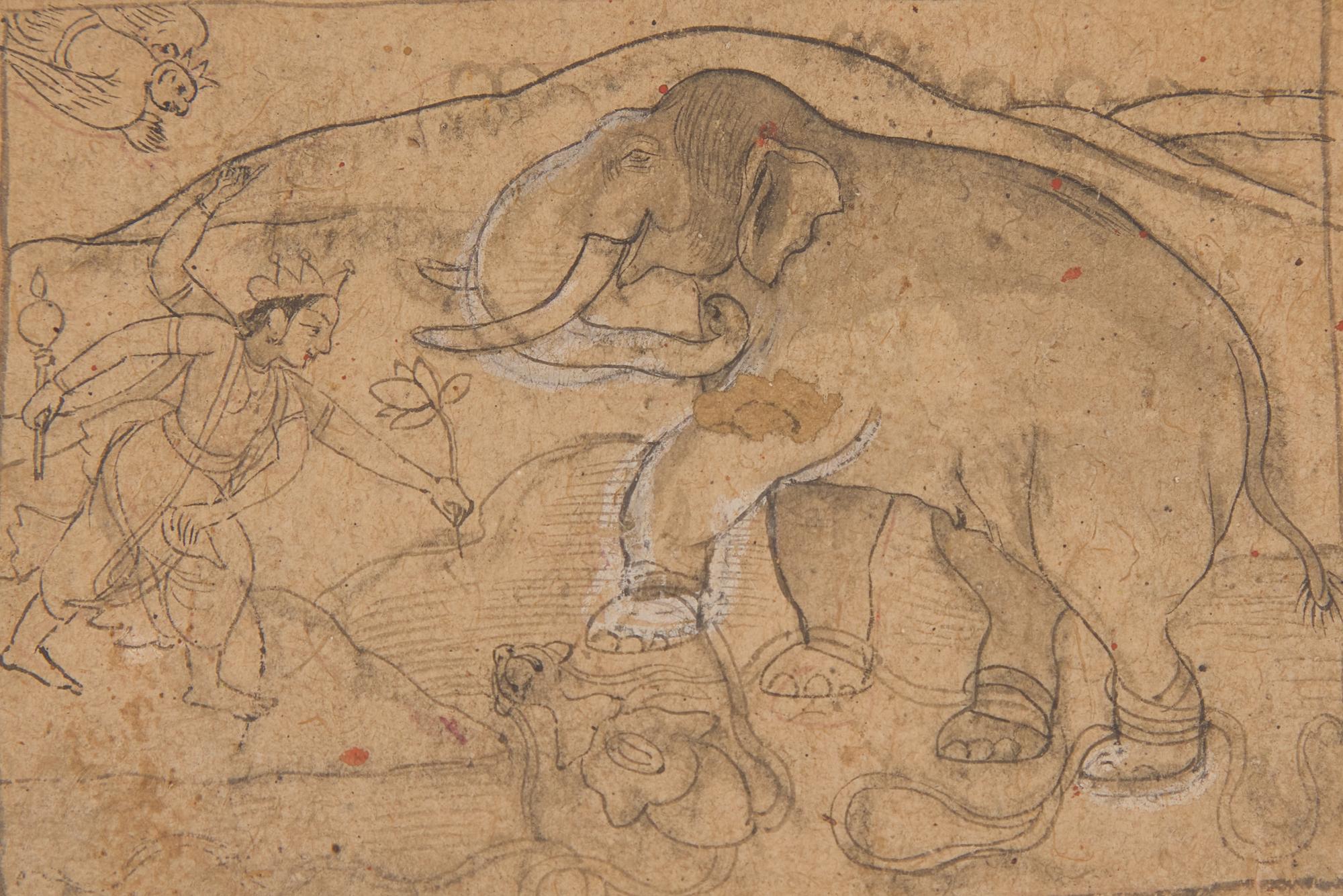 Four Indian Drawings — 印度素描四幅