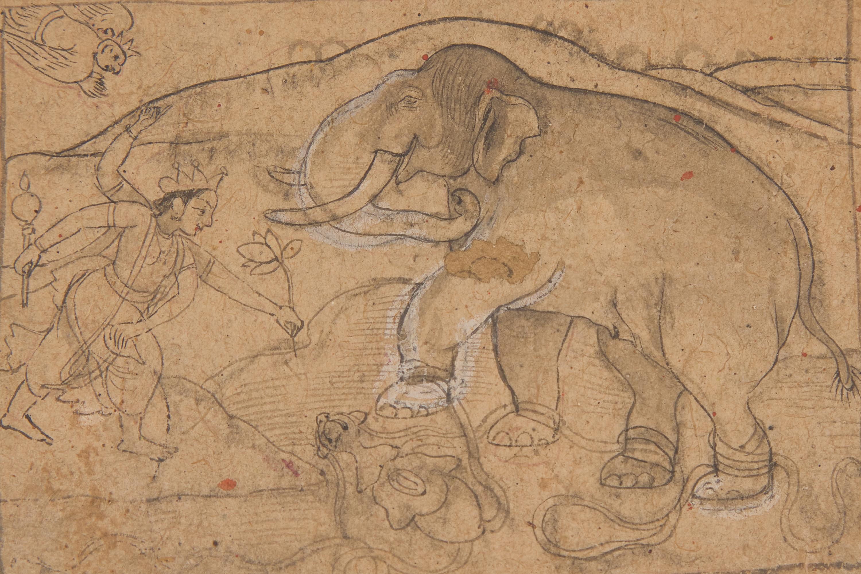 Four Indian Drawings — 印度素描四幅