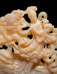 Two Chinese Hardstone Carvings