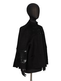 Ralph Rucci, Cashmere & Metal Mesh-Embellished Jacket