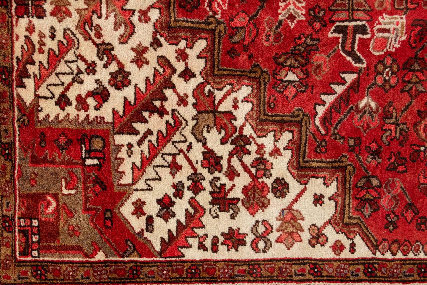 A Heriz Wool Rug