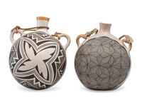 Acoma Pottery Canteens