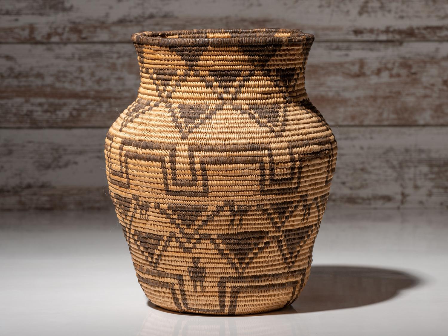 San Carlos Apache Figural Basket