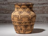 San Carlos Apache Figural Basket