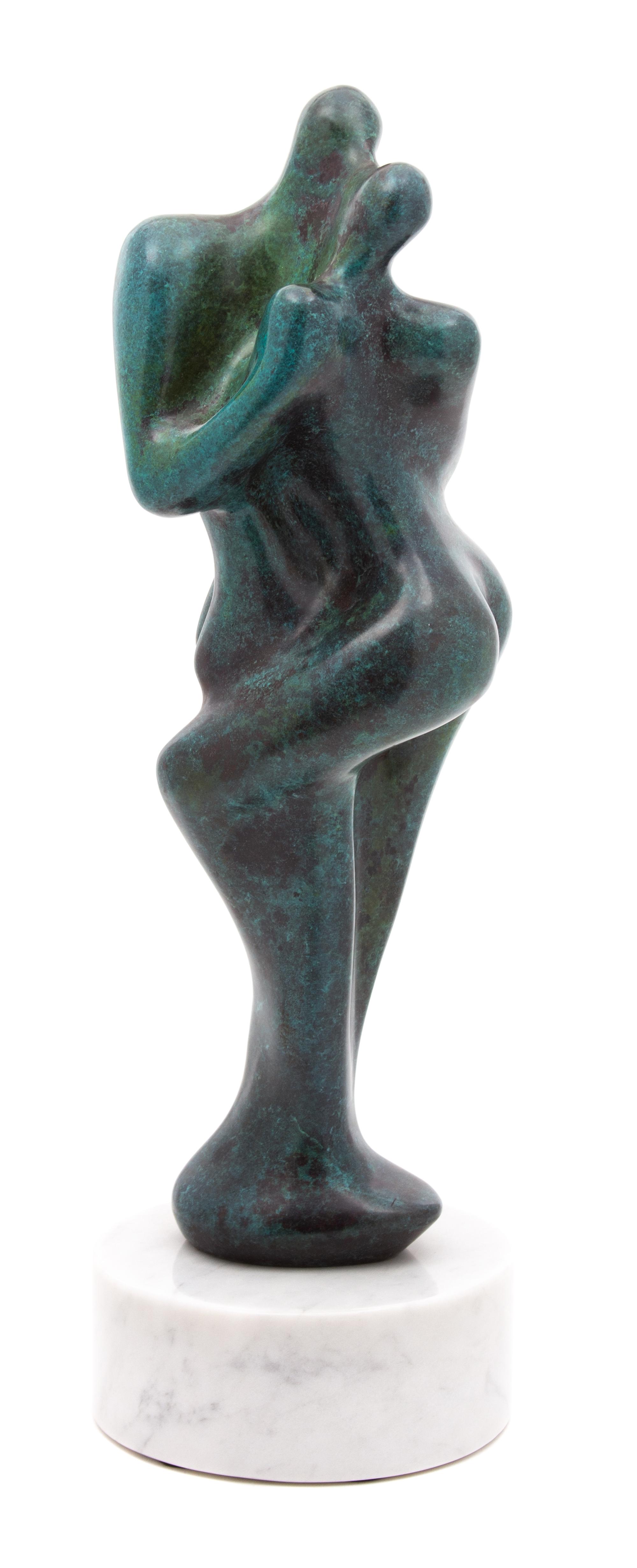 Huniot, (20th Century), Two Standing Figures Embracing