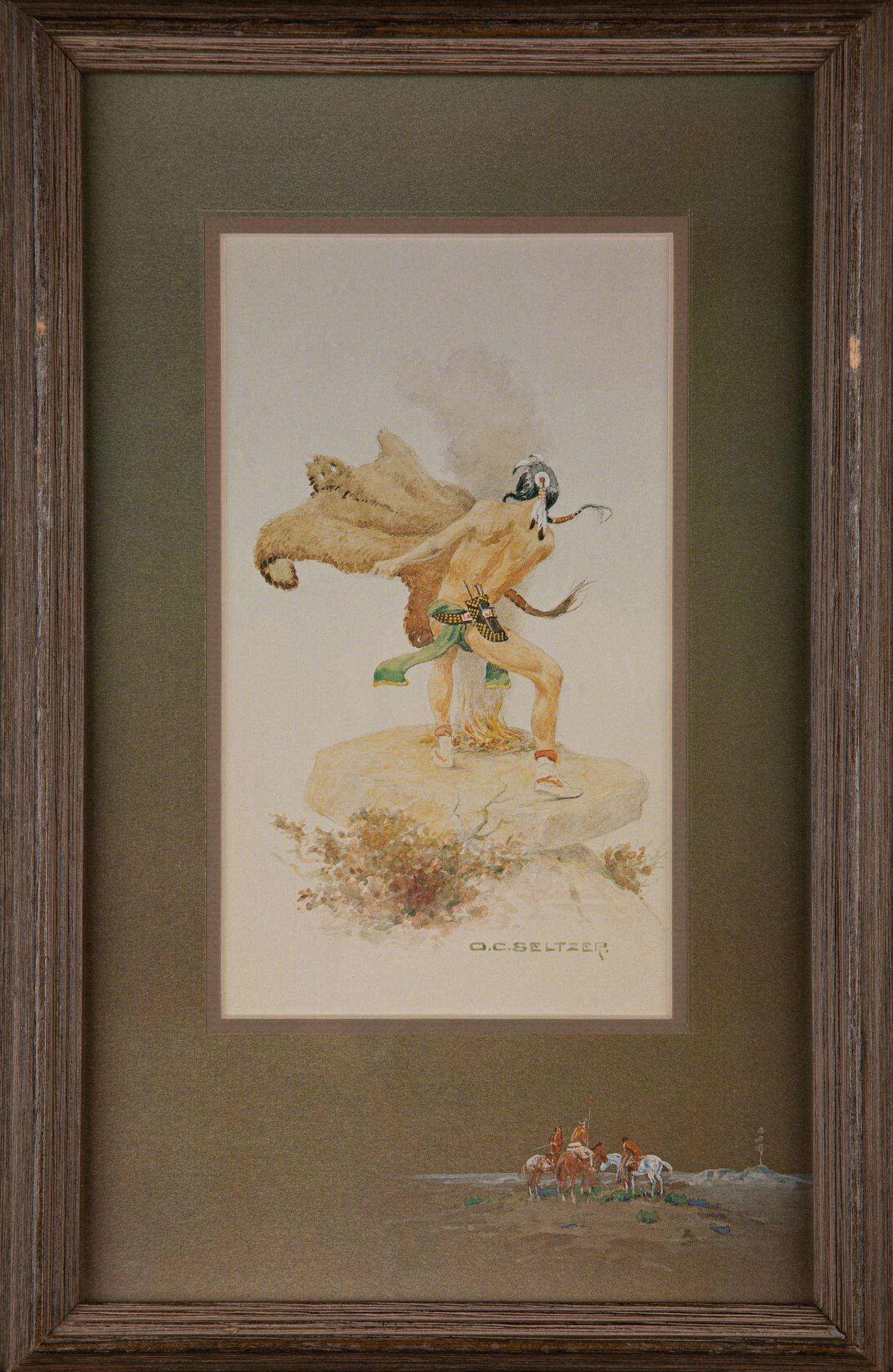 Four Prints from the Western Character's series, between 1927 and 1932