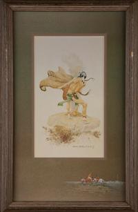 Four Prints from the Western Character's series, between 1927 and 1932