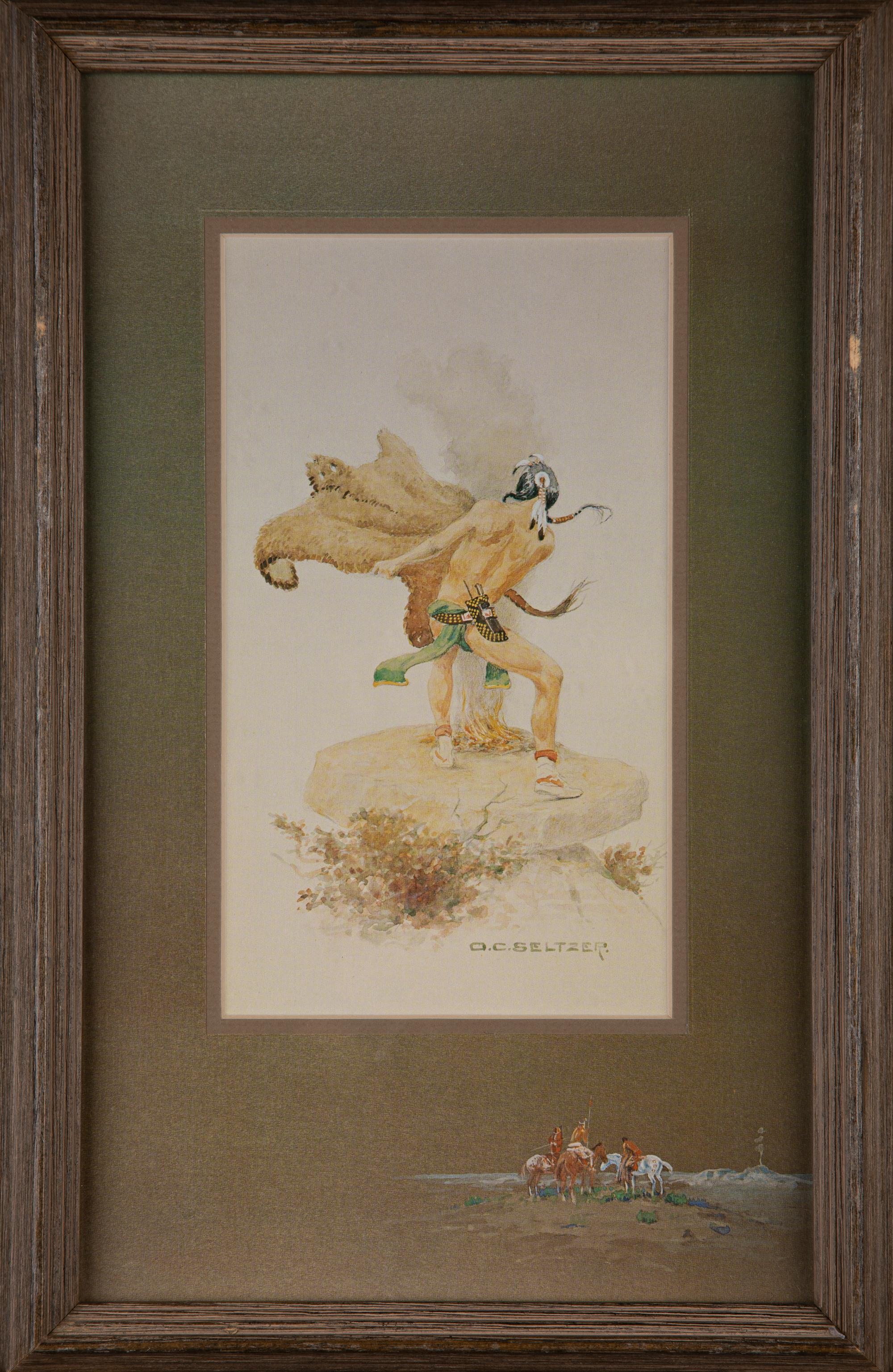 Four Prints from the Western Character's series, between 1927 and 1932