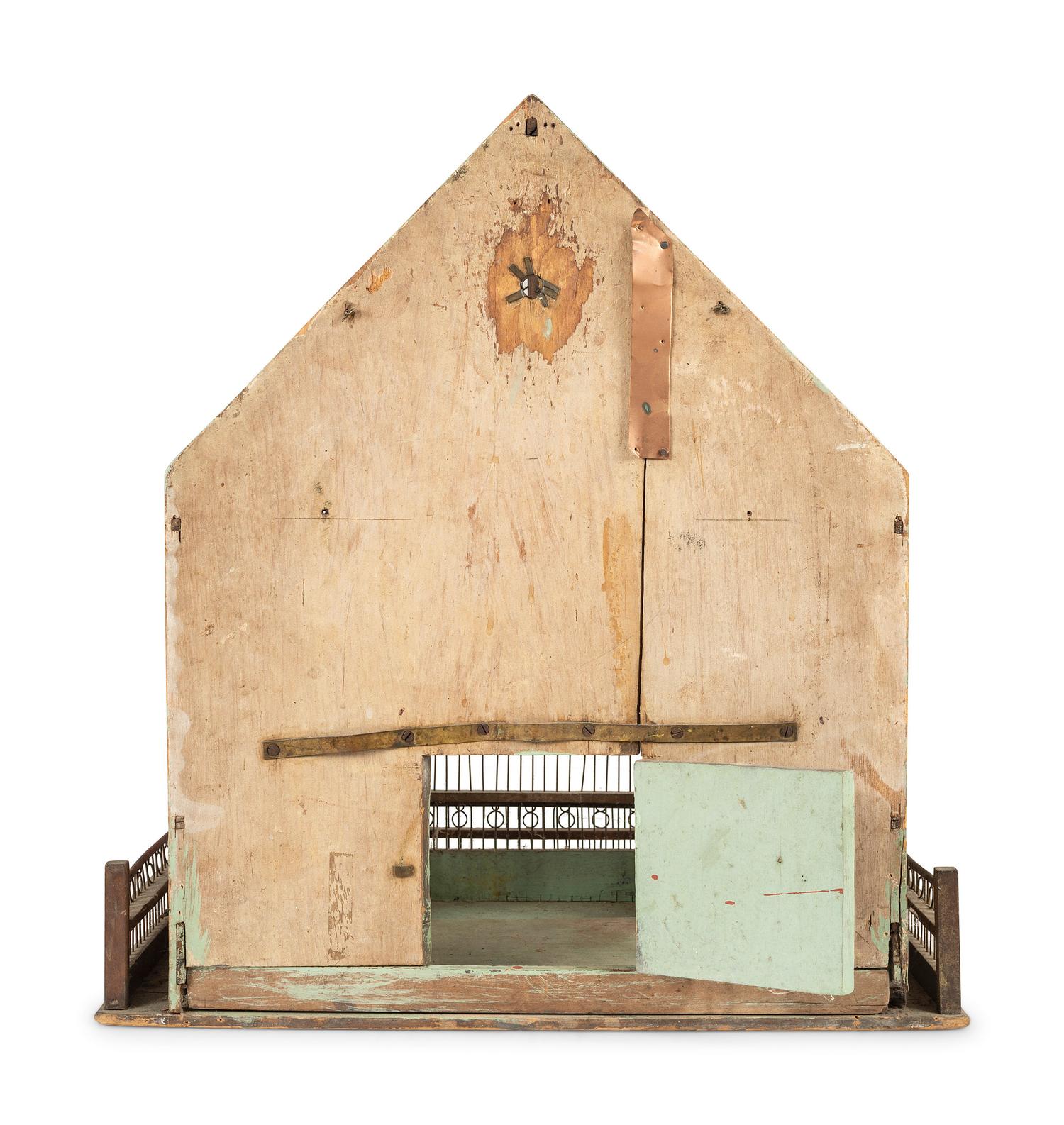 Four Architectural Bird Cages