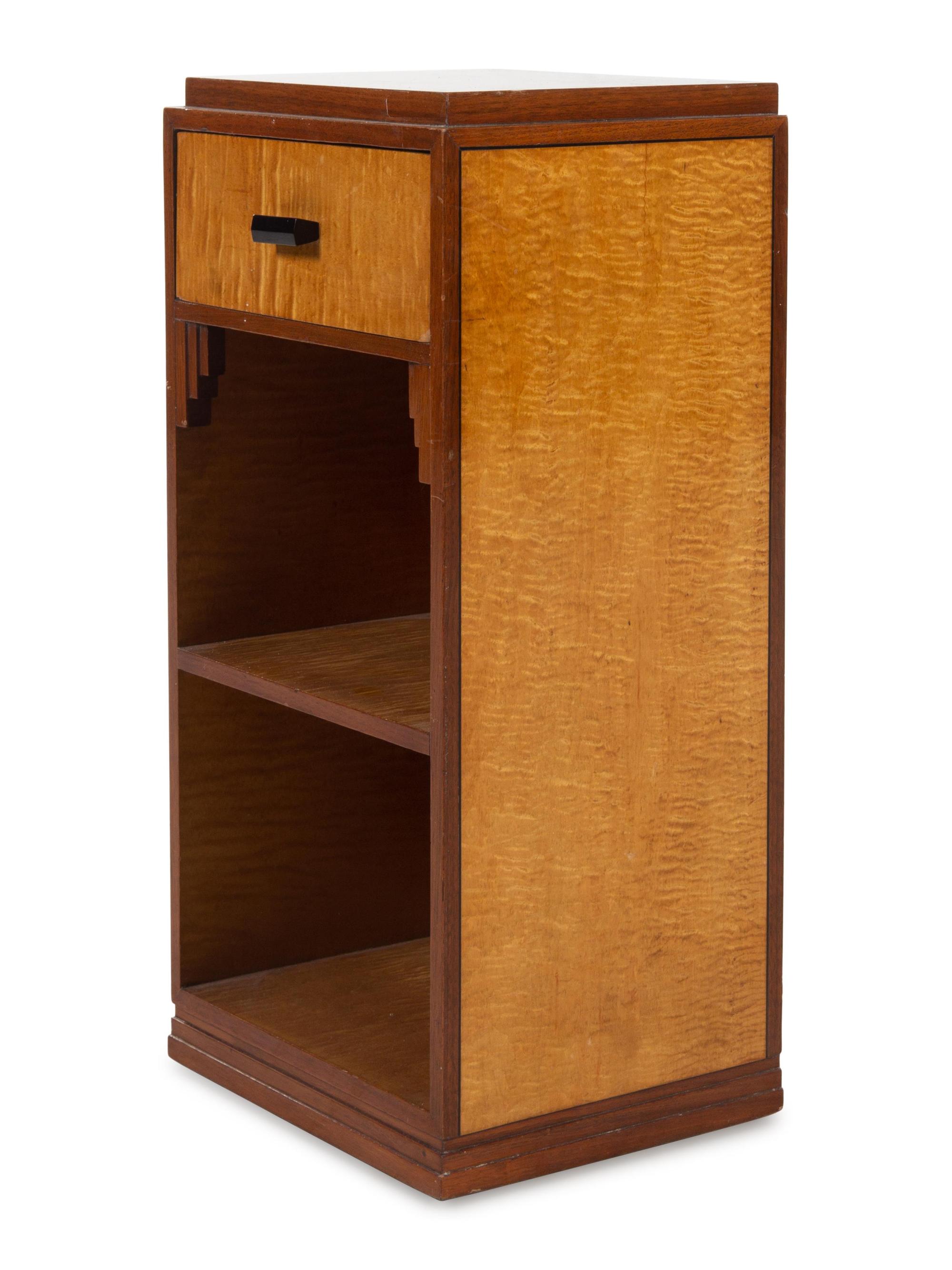 An Art Deco Satinwood Side Table