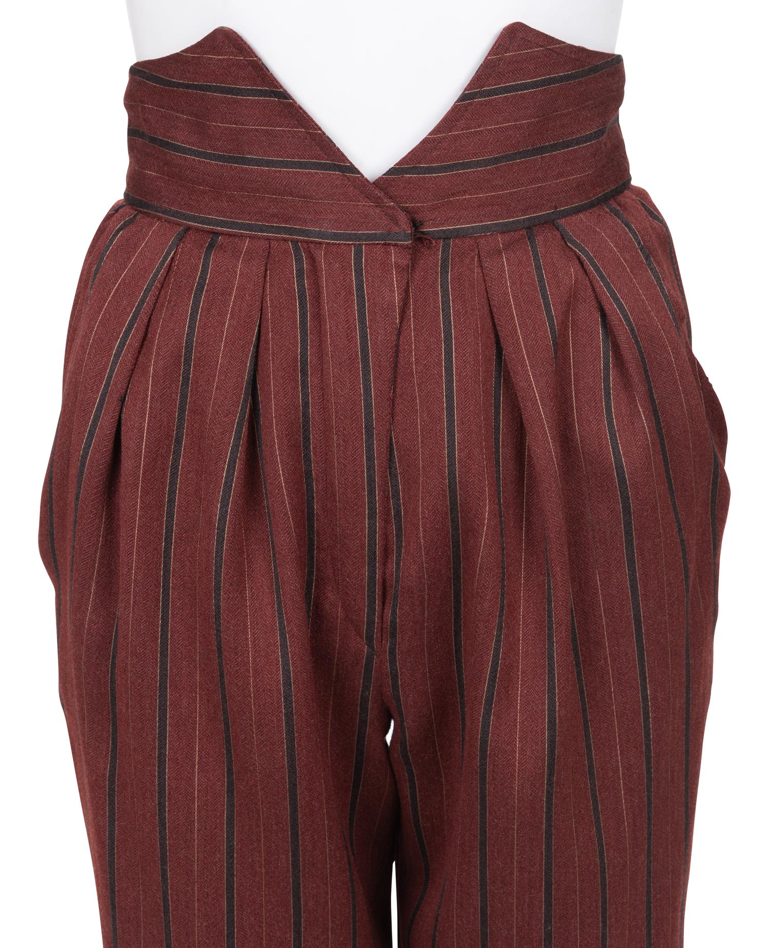 Six Designer Bottoms: Two Karl Lagerfeld and Four Ungaro, 1980-90s