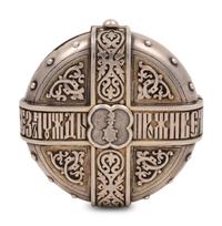 A Russian Silver Snuff Box