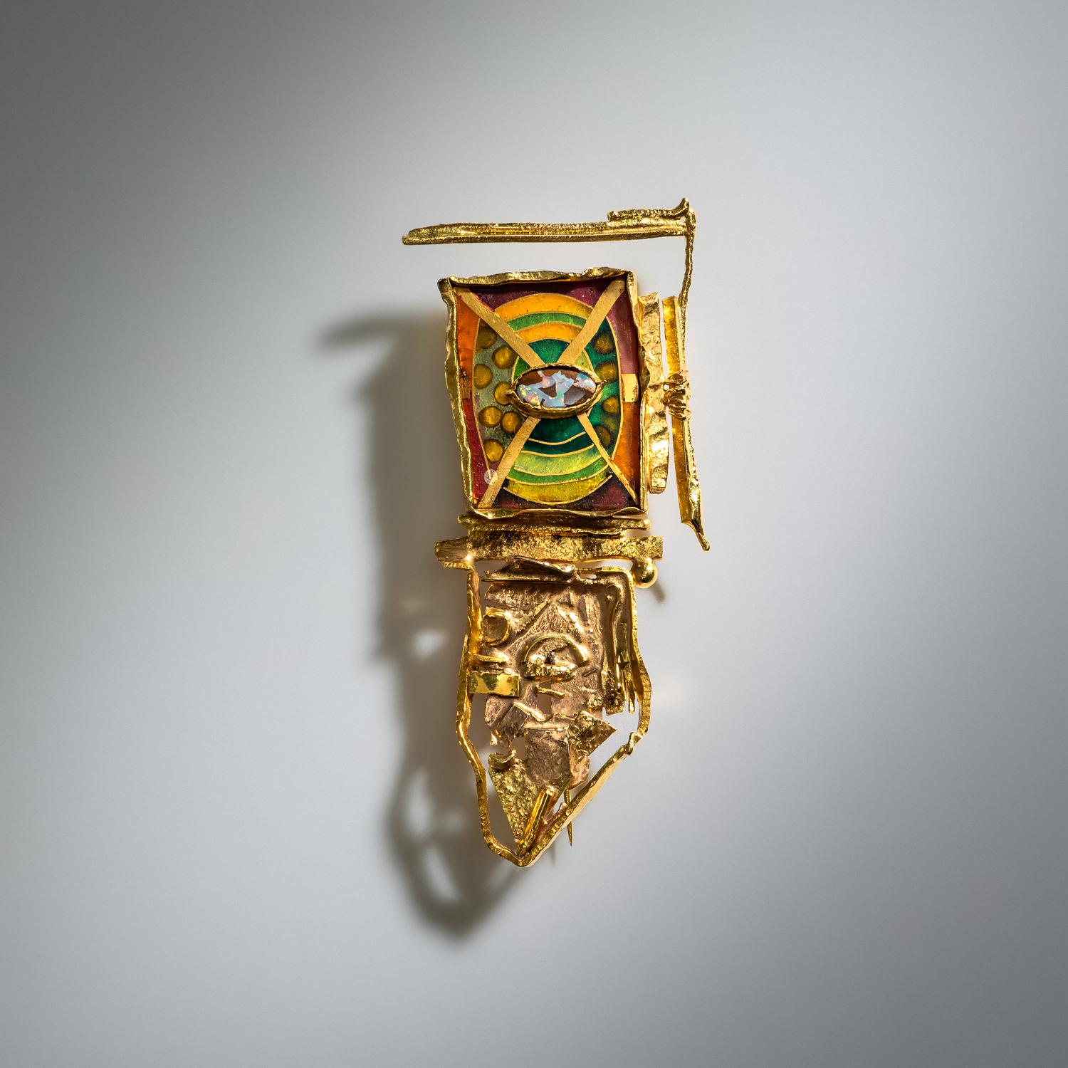 WILLIAM HARPER, BABY BARBARIAN #2 BROOCH, 1998