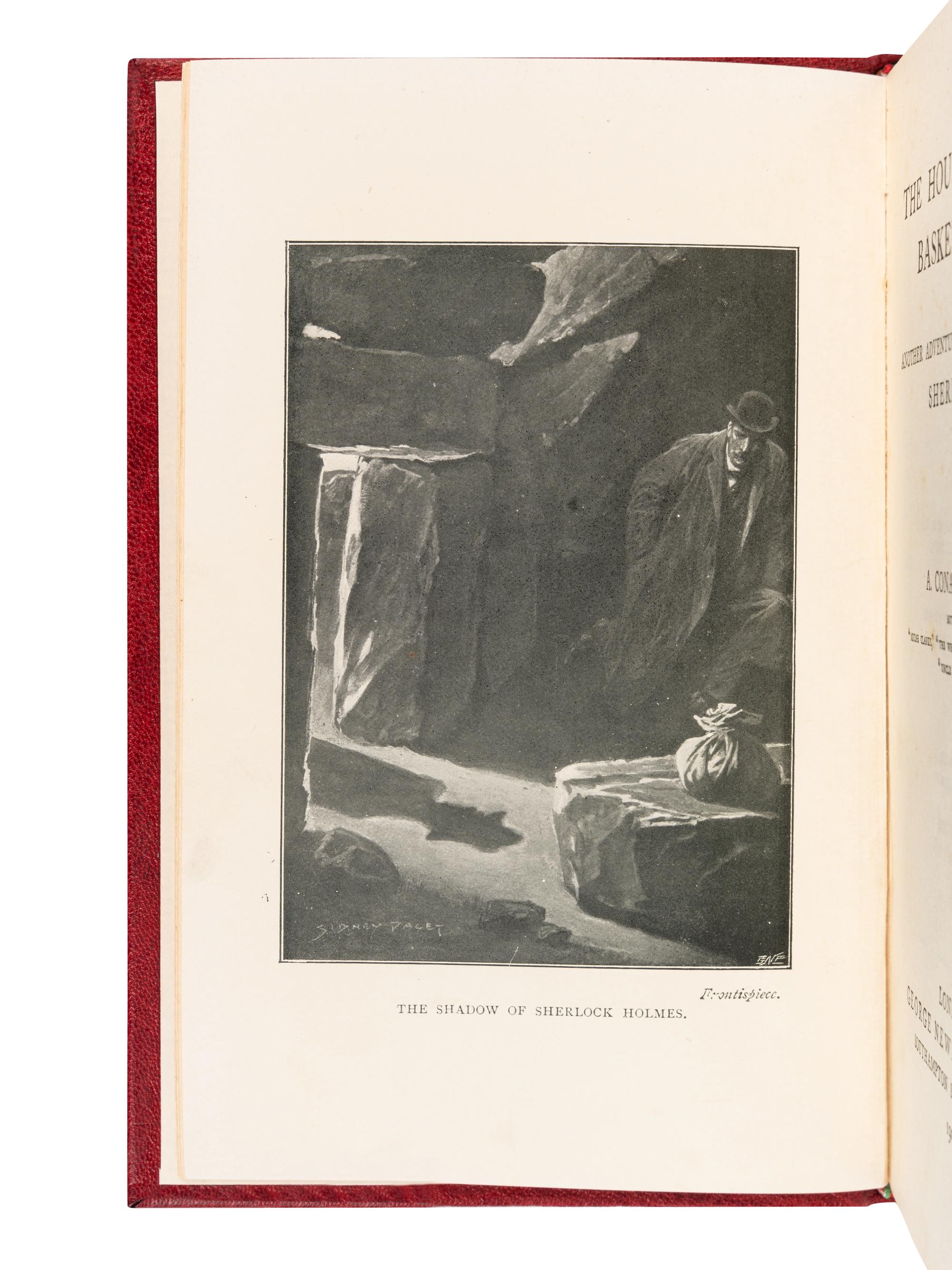 DOYLE, Arthur Conan, Sir (1859-1930). Hound of the Baskervilles . London: George Newnes, Limited, 1902.