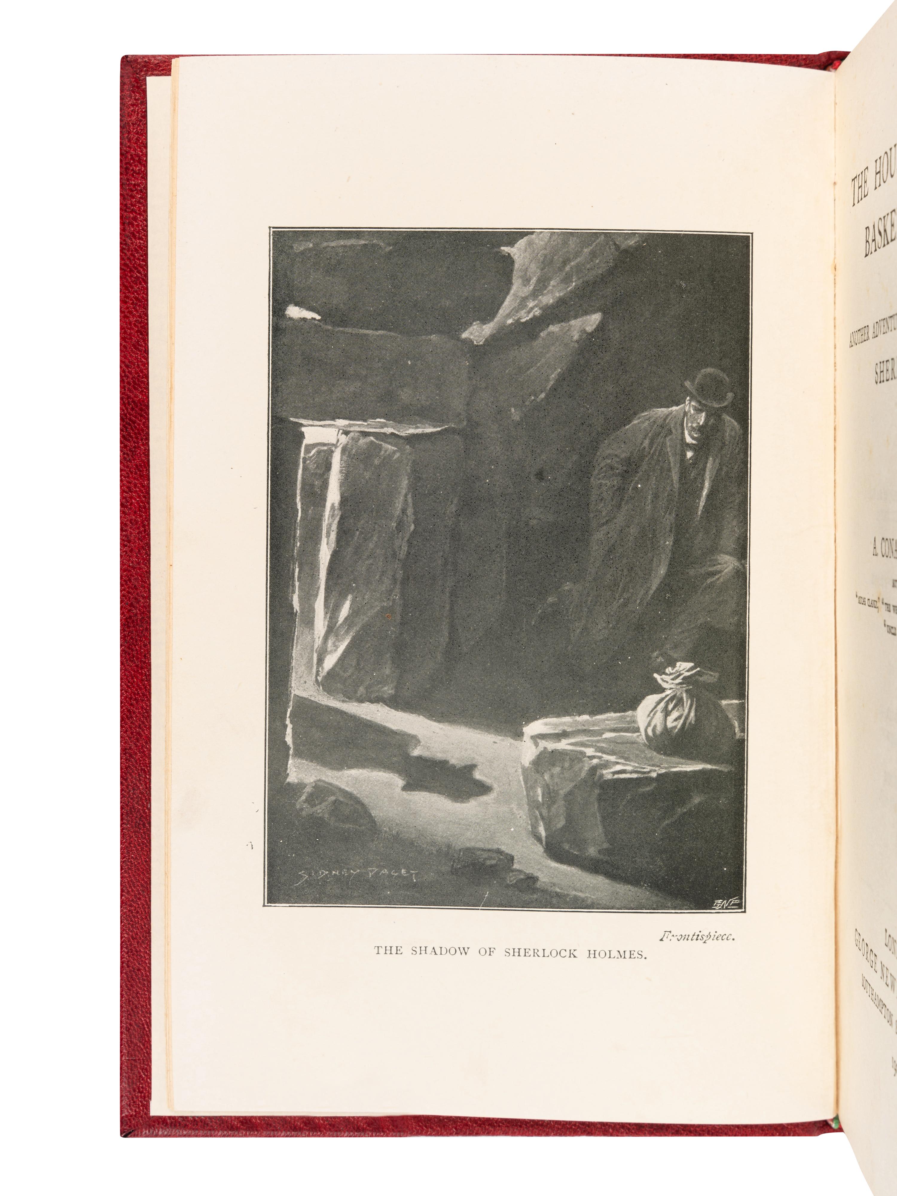DOYLE, Arthur Conan, Sir (1859-1930). Hound of the Baskervilles . London: George Newnes, Limited, 1902.