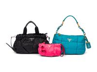 Prada, Three Nylon Handbags