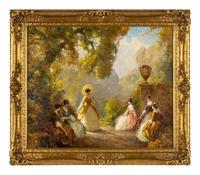 Ladies in the Garden, 1920