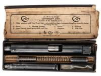 WWII Colt 1911 Service Ace .22 Conversion Kit Shipped to the USMC on 12/17/42 with Letter