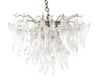 A Camer Murano Glass Chandelier — MID-2OTH CENTURY