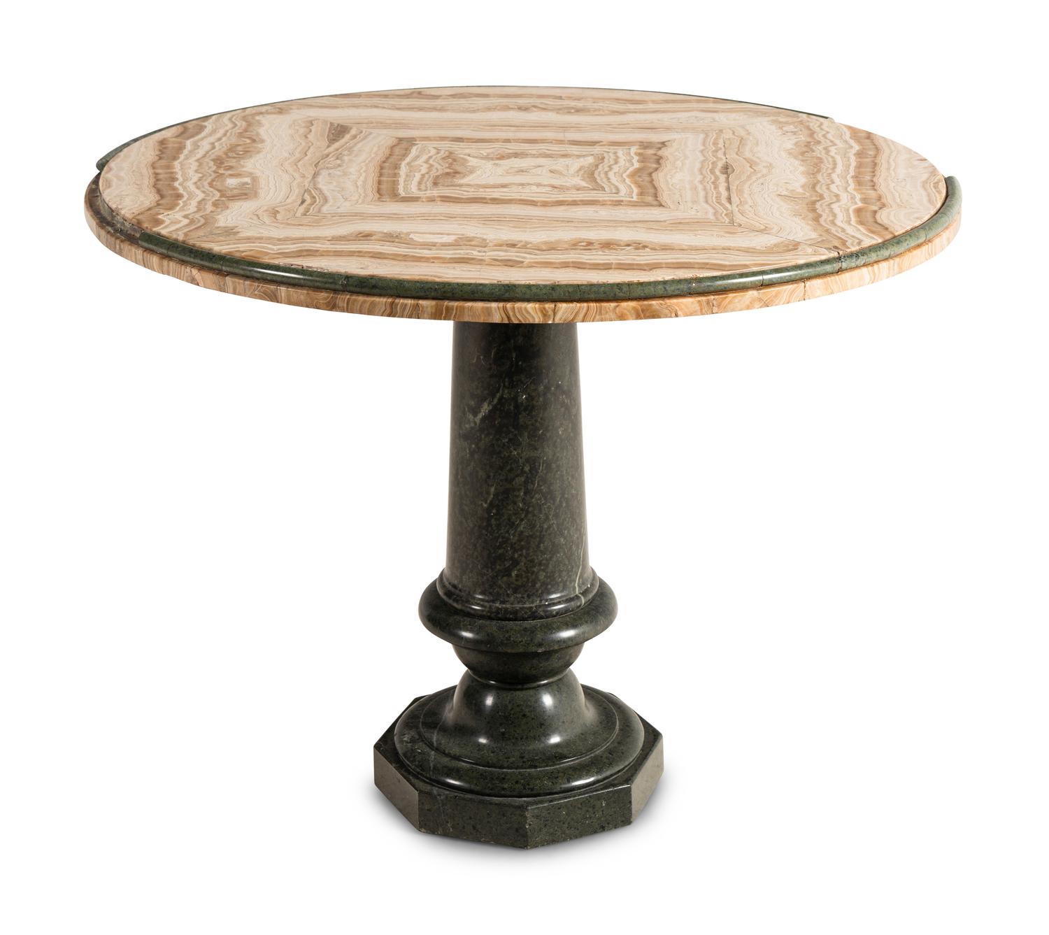 An Italian Marble Center Table
