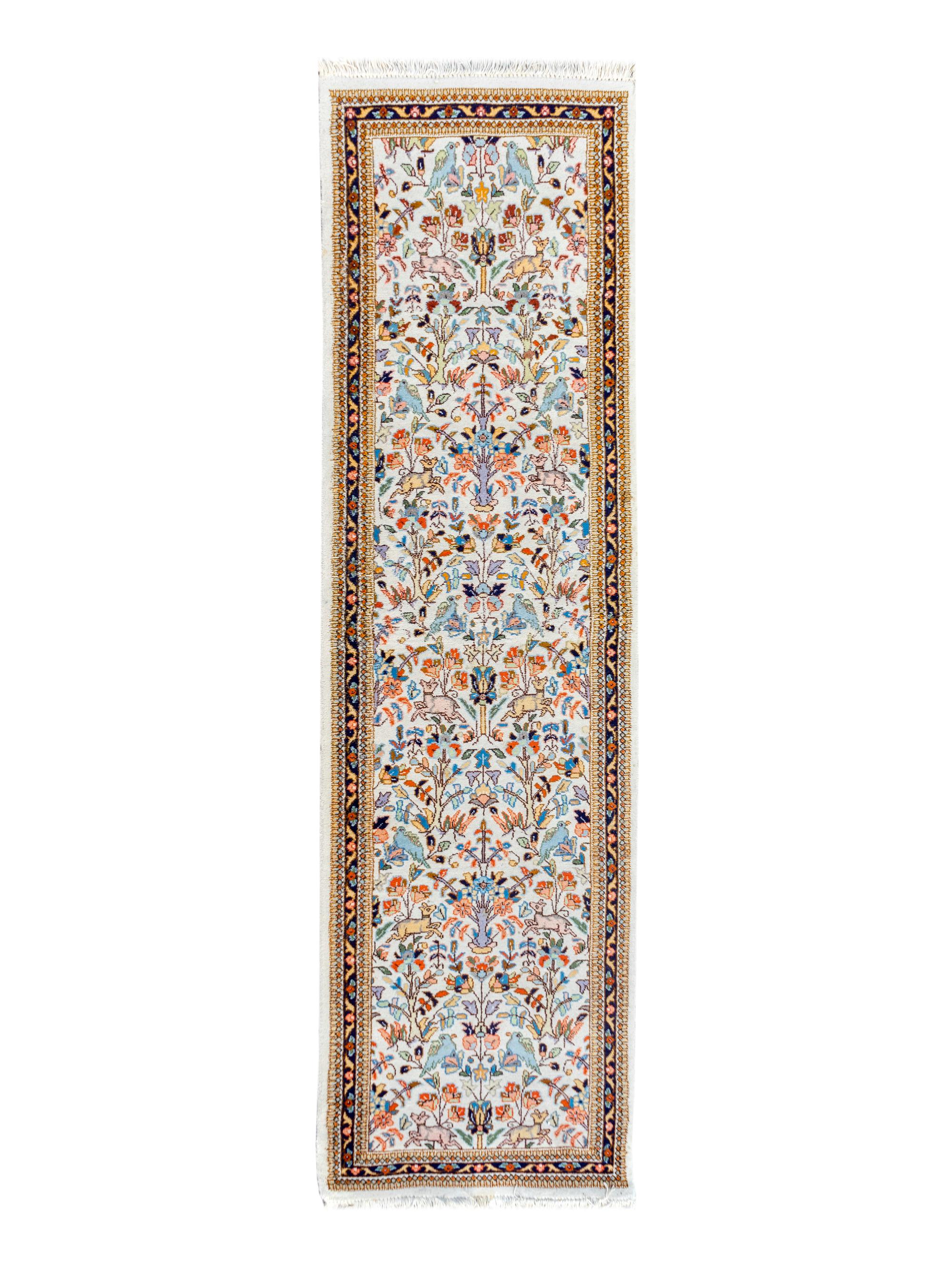 A Tabriz Wool Runner — 20TH CENTURY