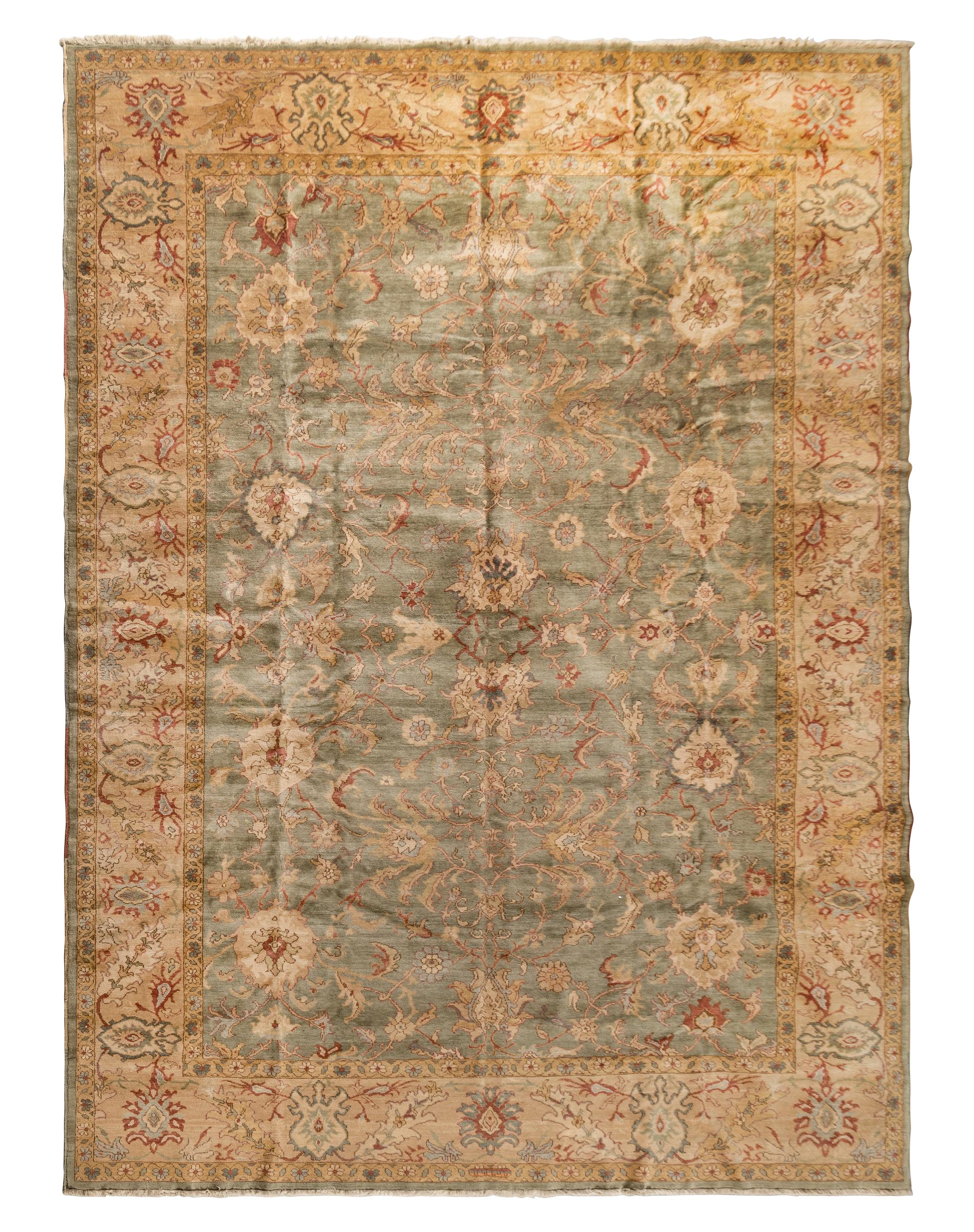 An Egyptian Sultanabad Wool Rug