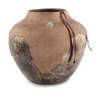 Group of Horsehair Pottery Vessels