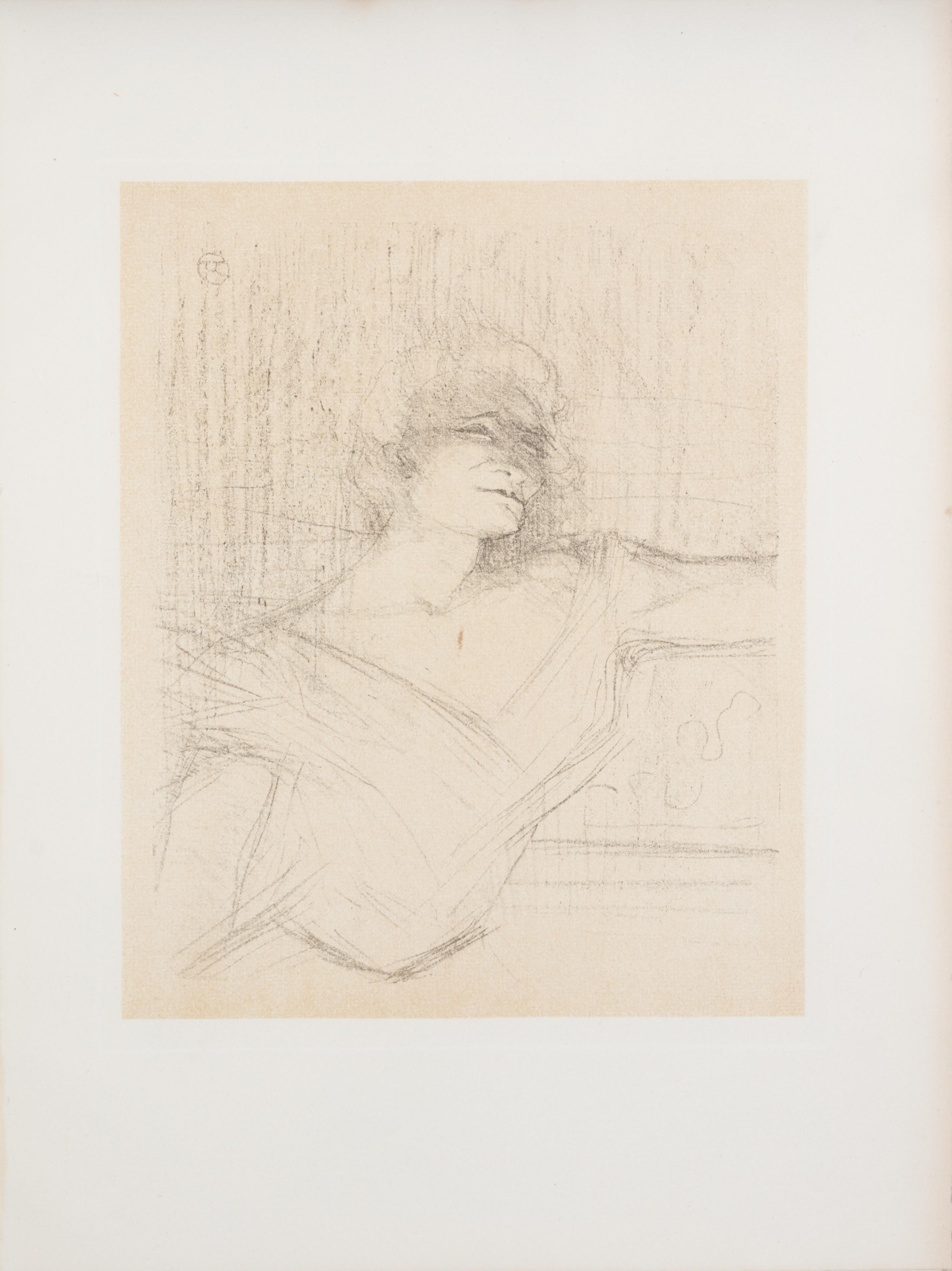 Yvette Guilbert (portfolio of eight lithographs with cover; cover and frontispiece bound together with front matter in binding by René Aussourd)