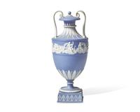 A Wedgwood Jasperware Covered Urn