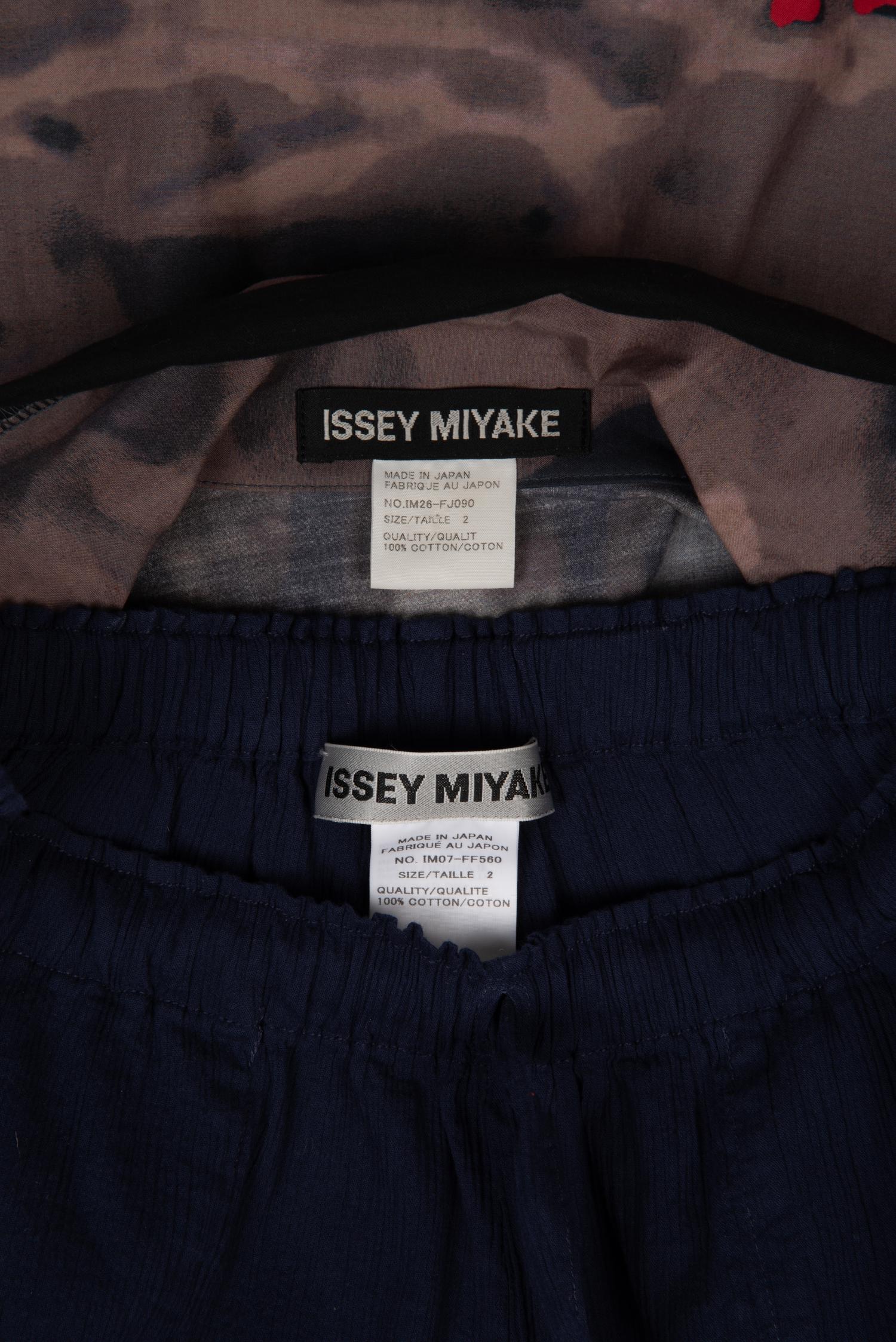 Issey Miyake Ensemble, Jacket and Pant, 2002