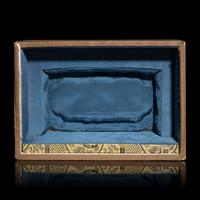 A Chinese Doucai Porcelain 'Bats and Clouds' Box and Cover, 18th Century — 清中期 斗彩五福捧壽長方盒