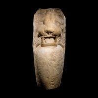 A Roman Marble Lion Trapezophoros