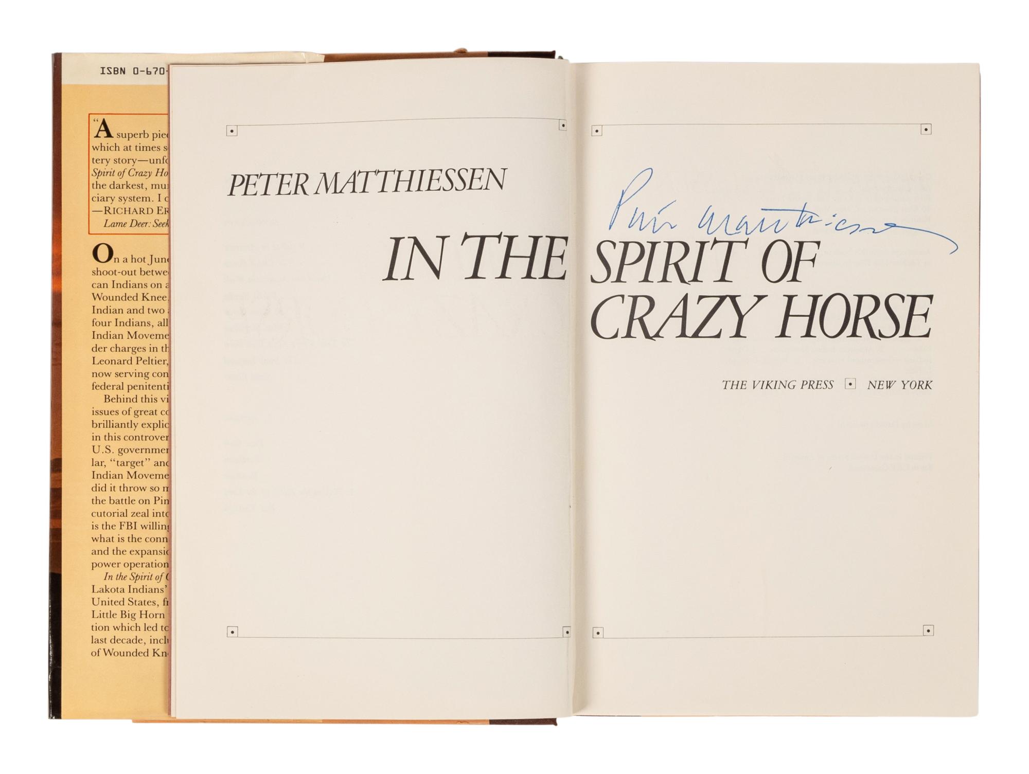 MATTHIESSEN, Peter (1927-2014). The Snow Leopard. New York: The Viking Press, 1978.