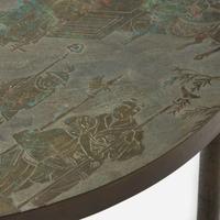 Philip and Kelvin LaVerne (American, 1907-1987 and b. 1937) "Chan" Cocktail Table, USA, circa 1965