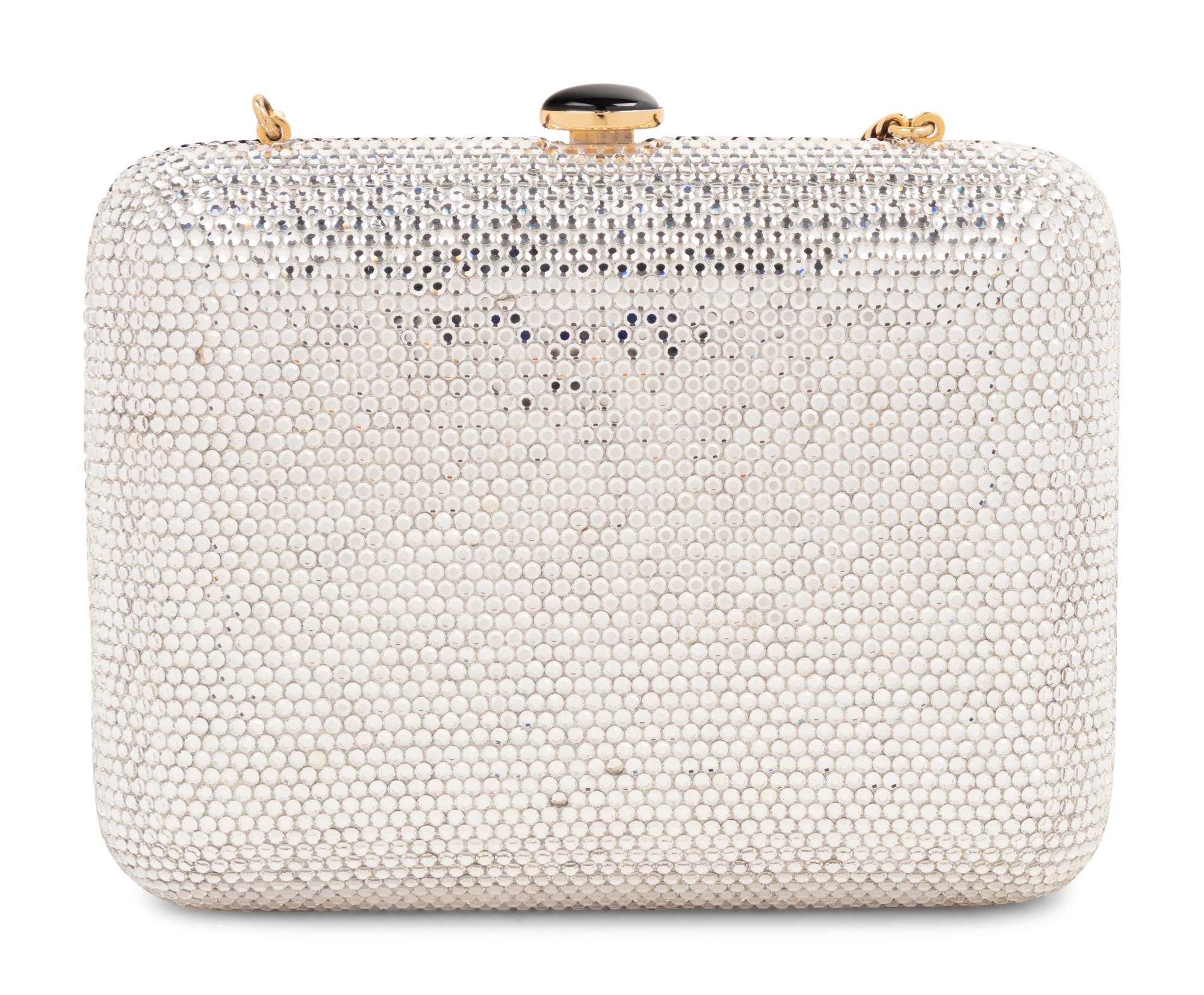 Judith Leiber Chicago Rhinestone Minaudière