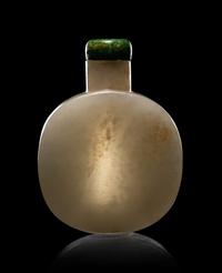 A White Jade Snuff Bottle