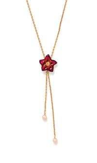BACCARAT, 'BLOSSOM RUBY STAR' LARIAT NECKLACE