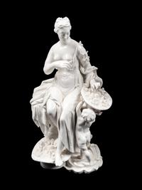 Four German Porcelain Figures Allegorical of the Seasons