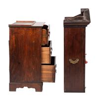 A George III Mahogany Bureau Bookcase