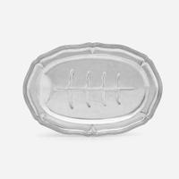 Three Mexican Sterling Silver Trays Sanborns, Mexico City, 20th century