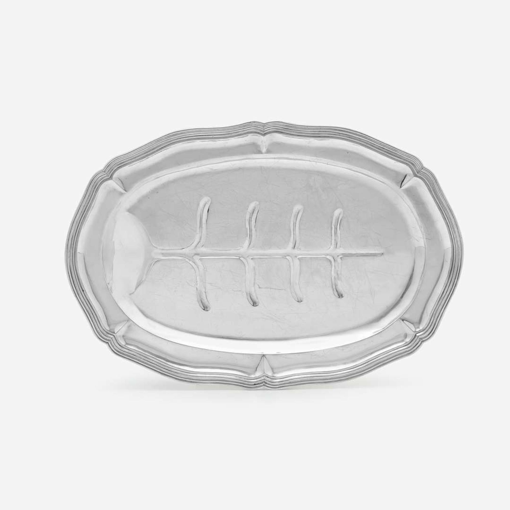 Three Mexican Sterling Silver Trays Sanborns, Mexico City, 20th century