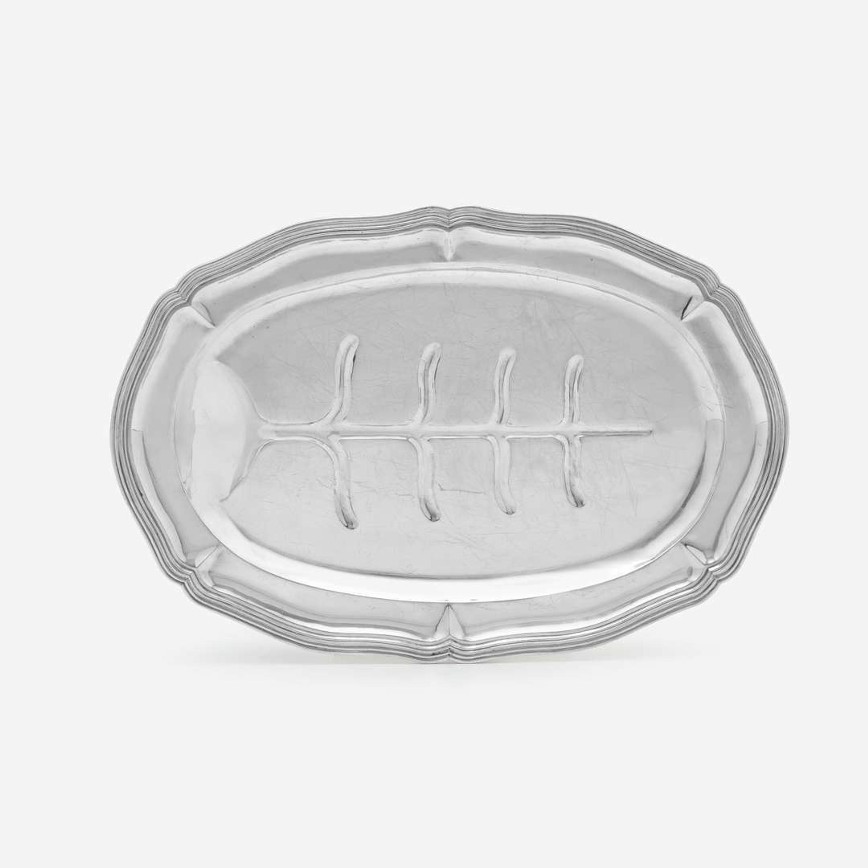 Three Mexican Sterling Silver Trays Sanborns, Mexico City, 20th century
