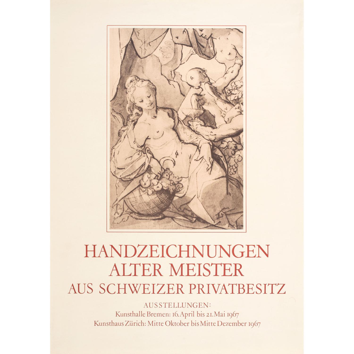 Nine Exhibition Posters for Works on Paper