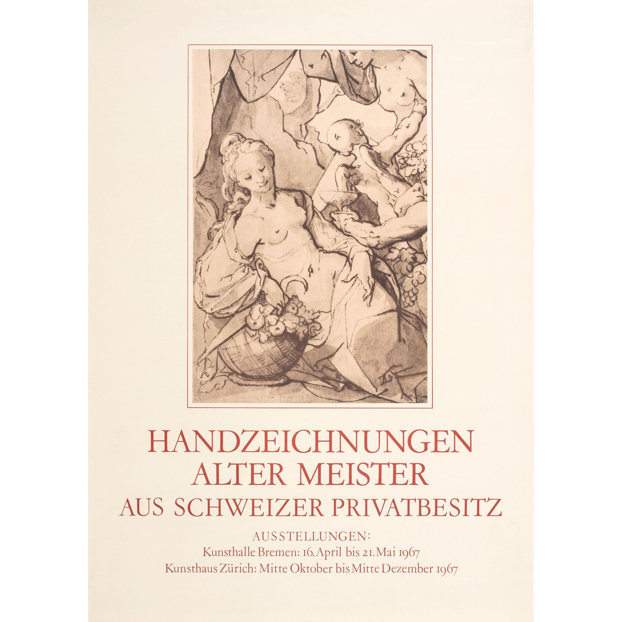 Nine Exhibition Posters for Works on Paper